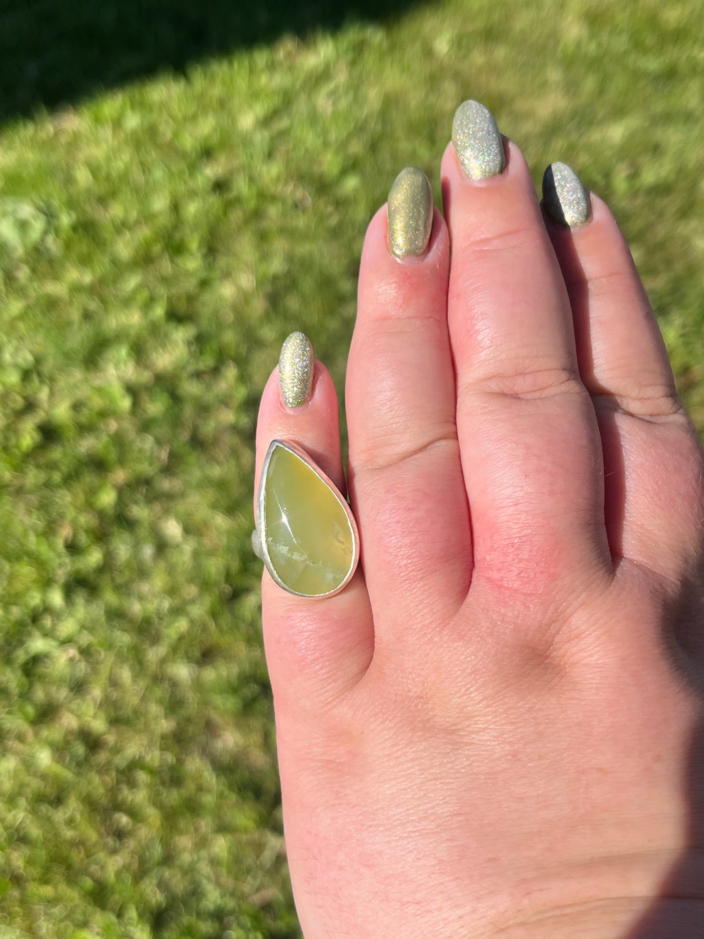 Chalcedony Ring | size 6.5