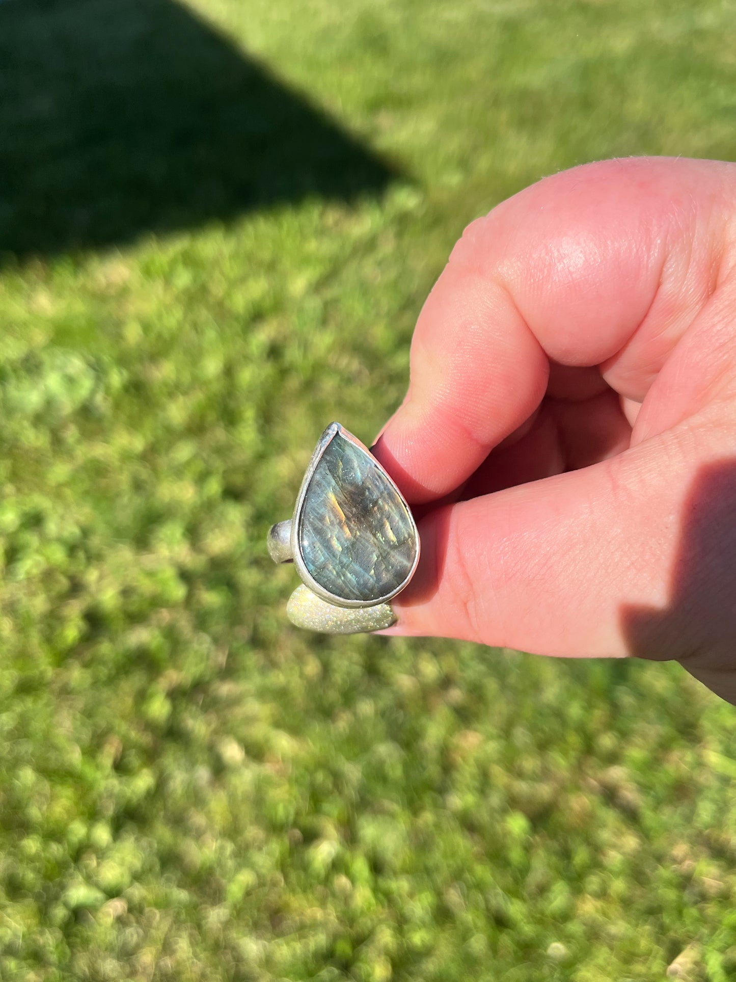 Labradorite ring | Size 11