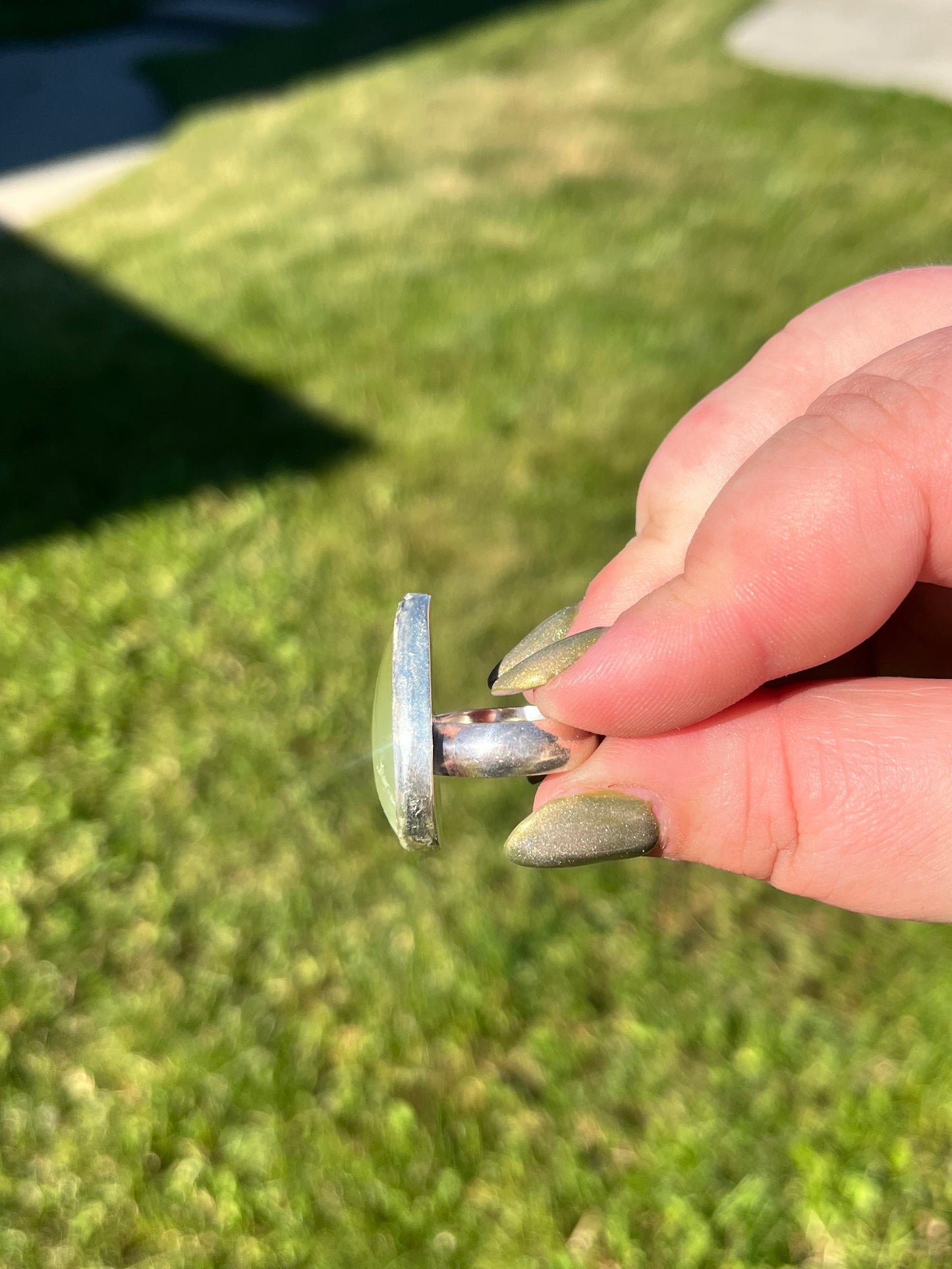 Chalcedony Ring | size 6.5