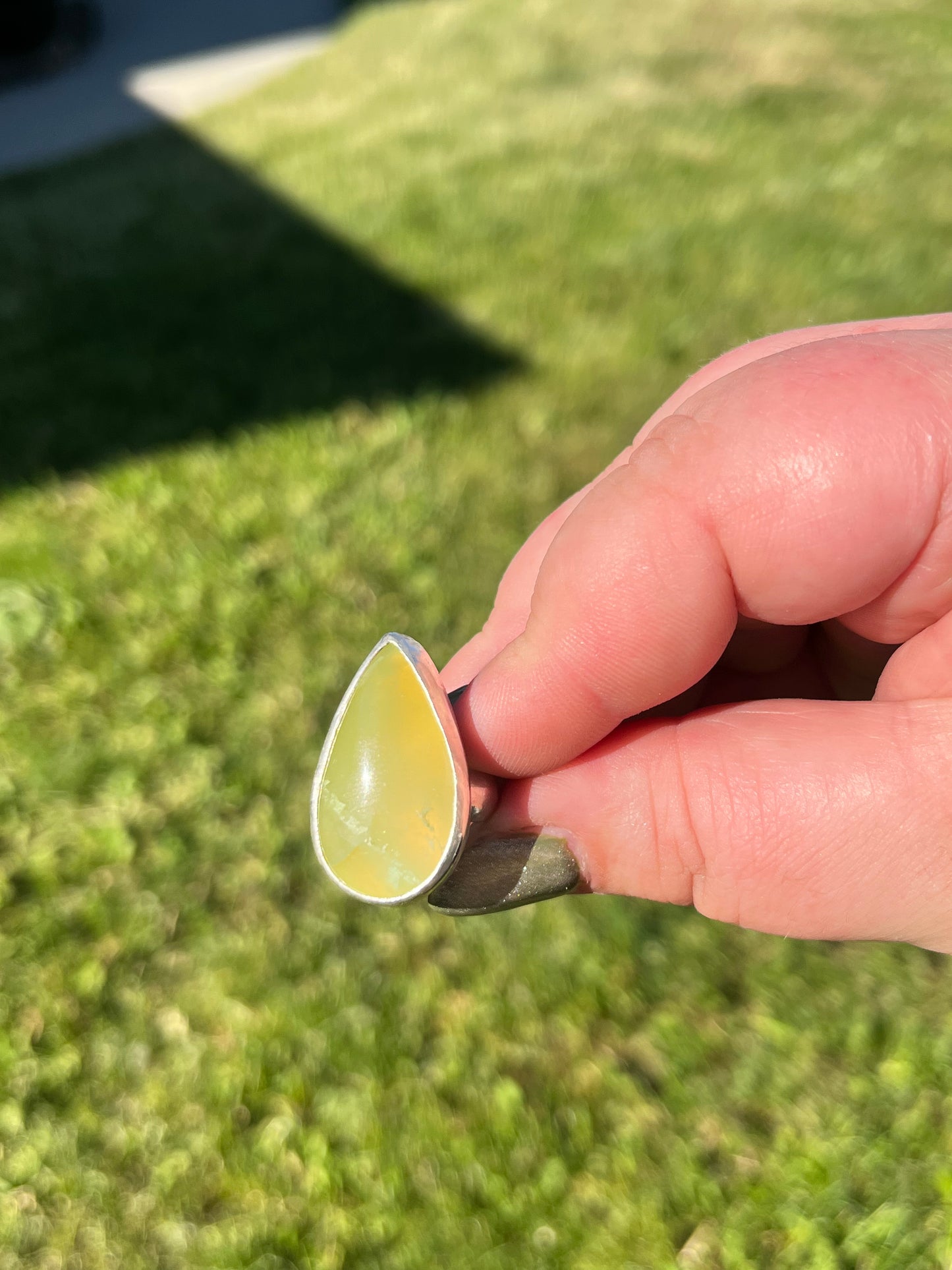 Chalcedony Ring | size 6.5