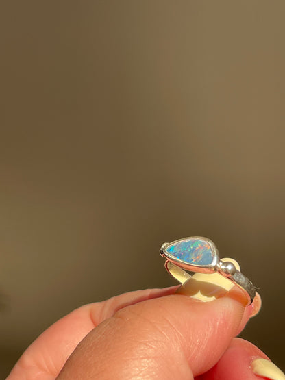 Australian Opal Ring | Size 9