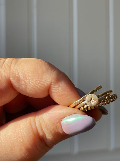 The Navigator | Star Stacker Ring Set | 14k Gold Filled