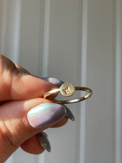 Stamped Ring | 14k Gold Filled