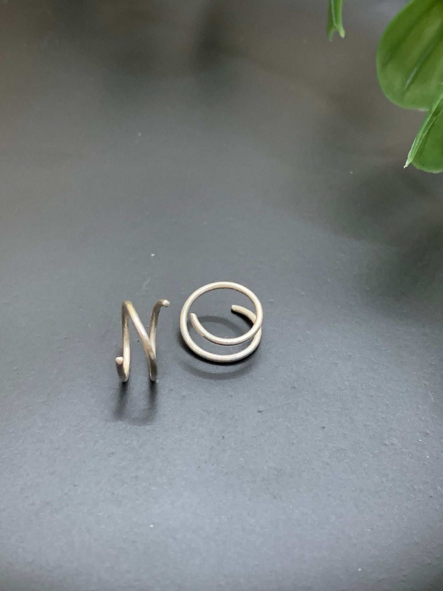 Tiny Twist Faux Double Piercing Huggie Hoop Earrings